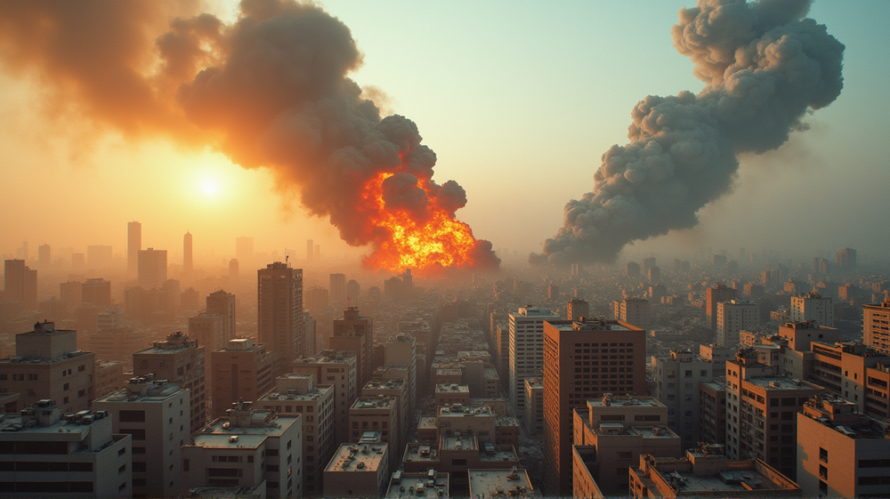 予期しない激化：イスラエルの攻撃がイランの核中核を影響