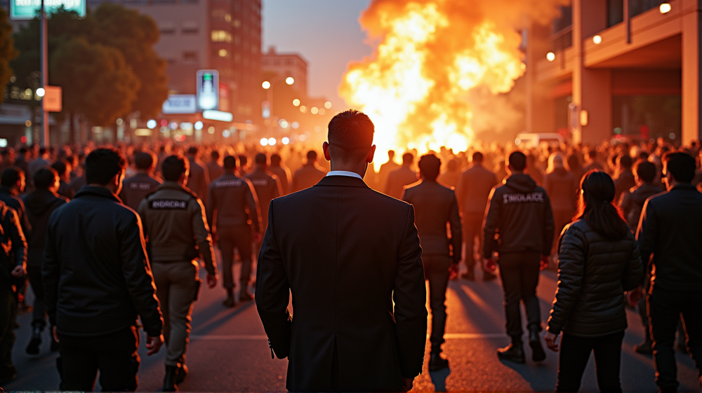 ロサンゼルスの混乱の中で繰り広げられるトランプのニューサムへの激しい批判：生中継での討論