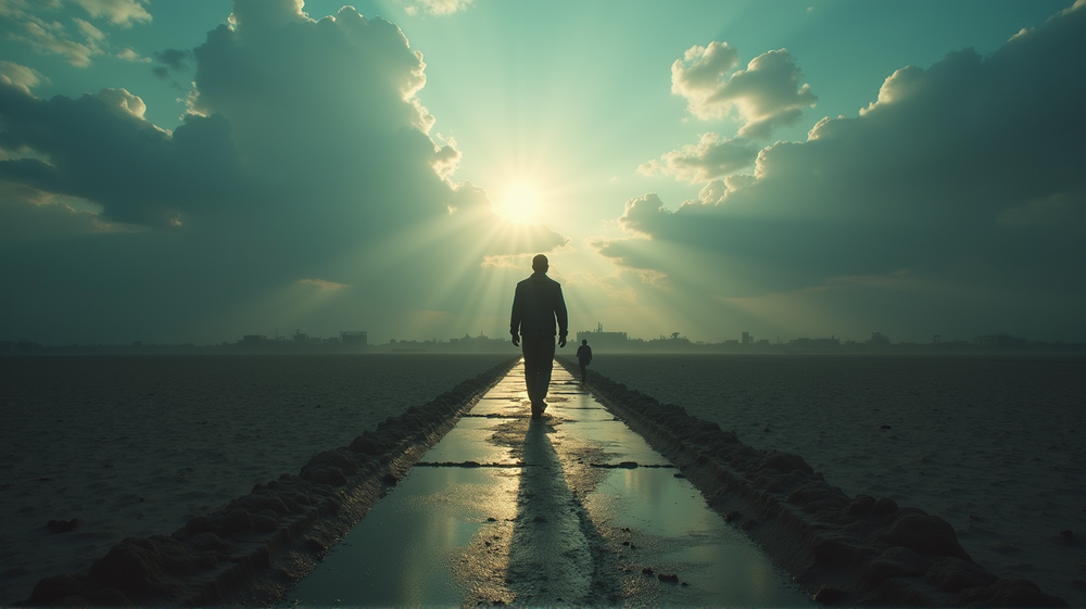 世界の変化の風：経済の障害と人道的な闘い