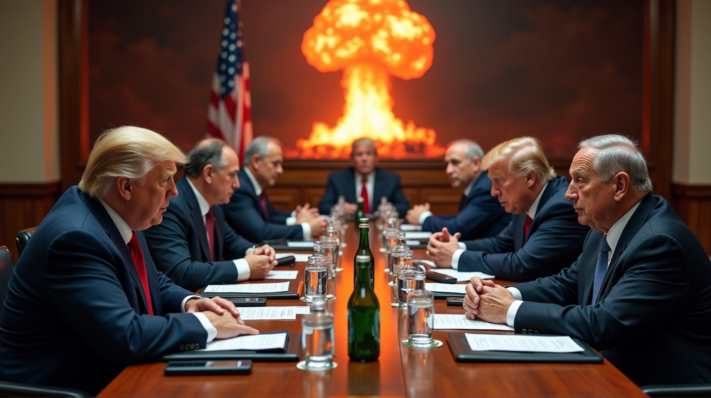 トランプの大胆な警告: イスラエルとイランの間で核の緊張が高まる