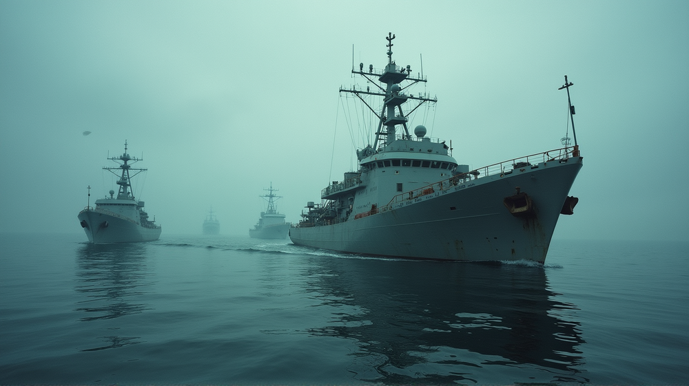 荒れる水域: ハンダラ号事件が国際的抗議を巻き起こす