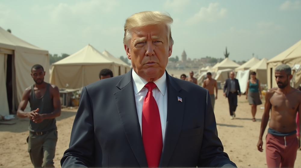 トランプ、ガザの援助を巡りイスラエルに委任し波紋を呼ぶ