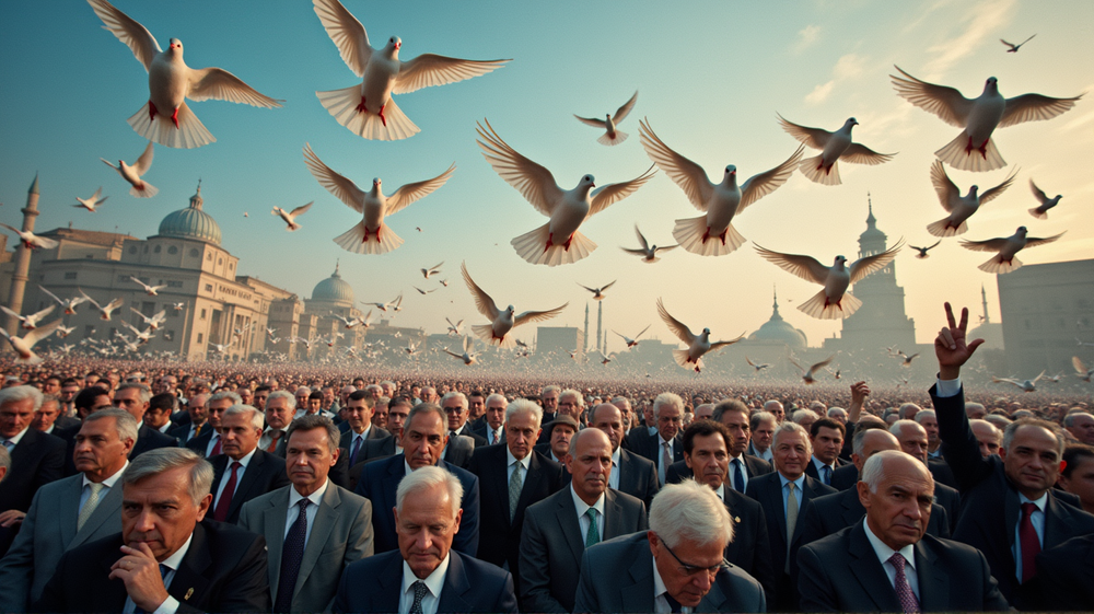 平和へのグローバルな呼びかけ:25カ国がガザ紛争の即時停止を要求