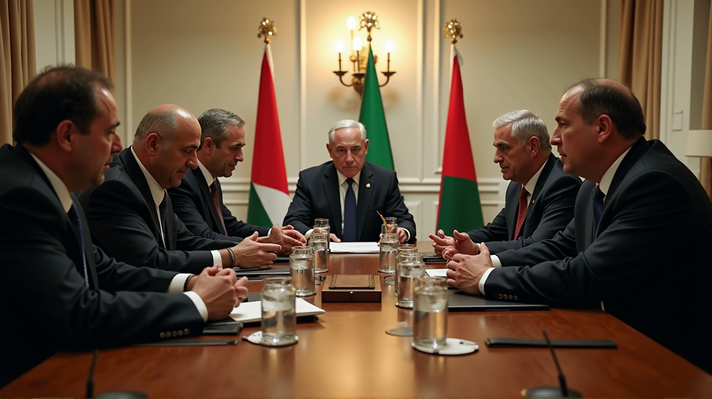 緊張が高まる中、ハマスがガザ和平交渉の中断でネタニヤフを非難