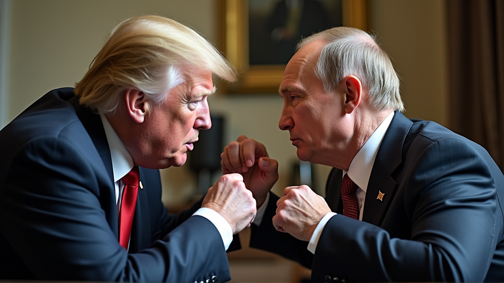 プーチン、ウクライナ緊張の中でトランプの「モスクワ爆撃」ブラフを一蹴