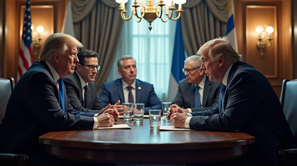 トランプとネタニヤフが解決策を協議する中で緊張が高まるガザ