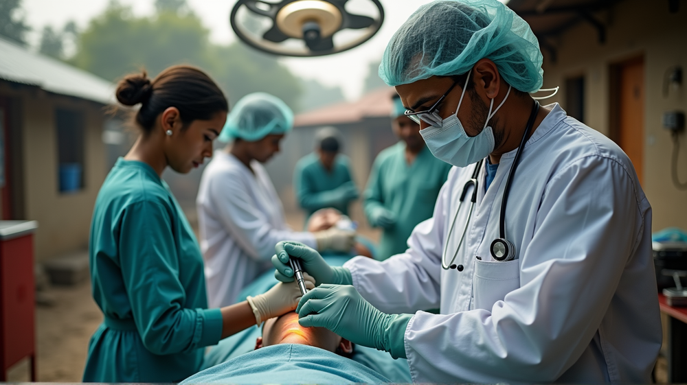 専門医がナバランプルに希望と癒しをもたらす