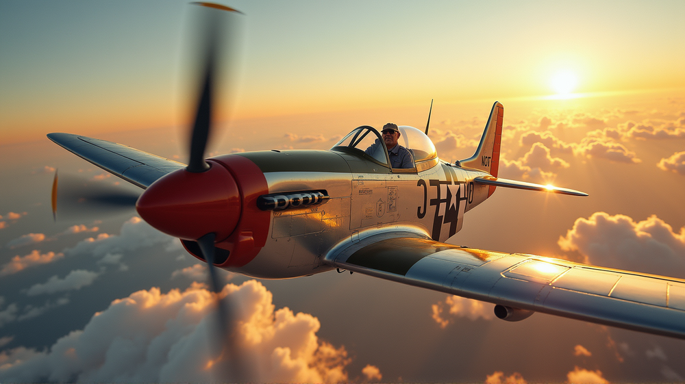 第二次世界大戦のパイロット、ジョー・ピーターバーズが再び空に舞い戻るスリル満点の物語