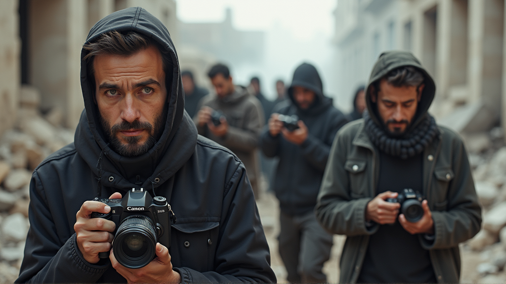 ジャーナリスト殺害に対する抗議：ガザでの「ジャーナリズムの死」