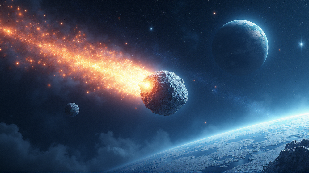 悪魔彗星: 宇宙の使者が地球の水の風景を形作った可能性