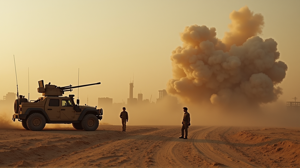 爆発的な空中作戦：シリアにおけるイスラエルの前例のない動き