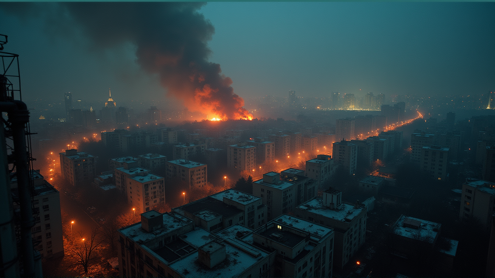 劇的な夜間攻撃: ロシアがキーウの英国文化協会とEU事務所を標的に