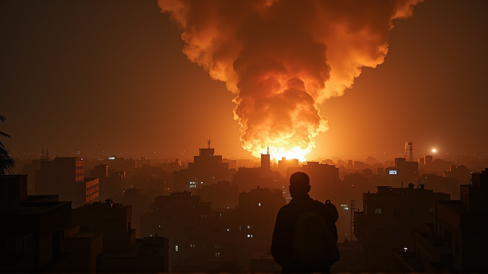 ガザでの激しい対決: 激しい砲撃の中、緊急の支援要請