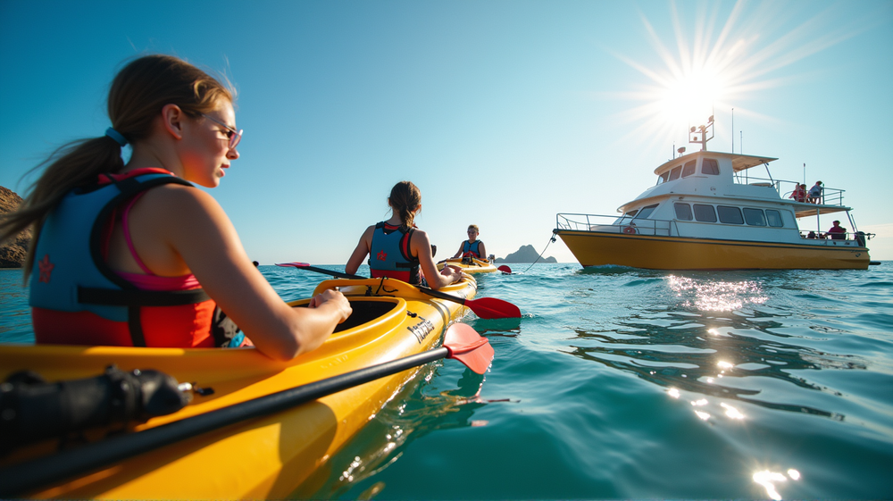 若き心を鼓舞する: 海洋学キャンプが少女たちの心をとらえる