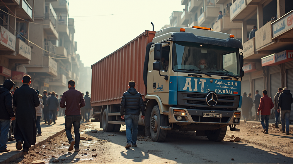 ガザの悲劇：人道支援トラックが転覆、20人死亡