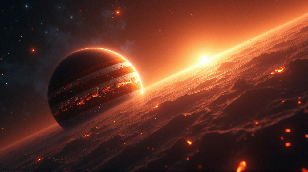 木星の起源解明: 溶けた岩石の雨の役割