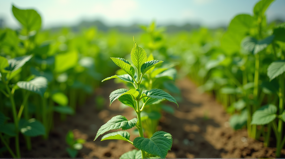 根菌の革命: 困難な塩分土壌での作物成長を促進
