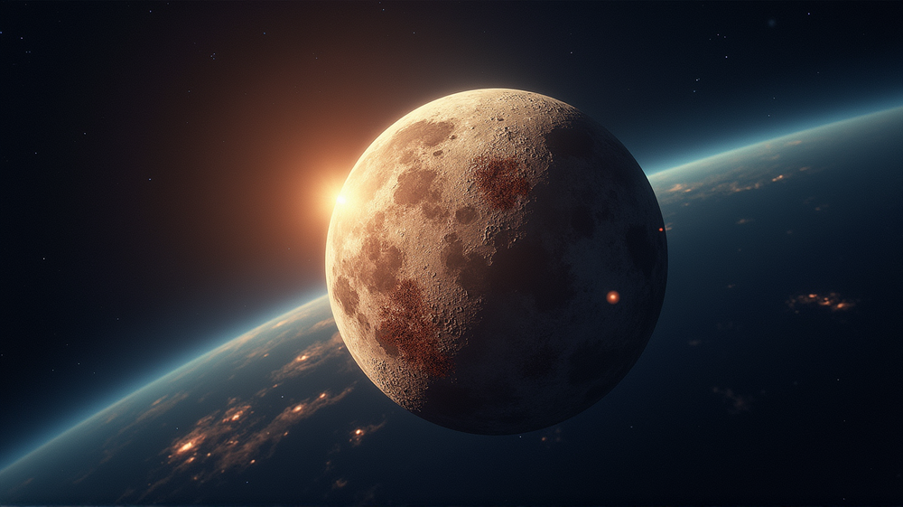 衝撃の発見：地球の酸素が月を錆びさせる！