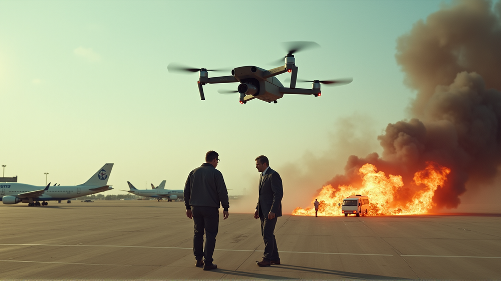 イスラエルのラモン空港でのドローン攻撃: フライト再開