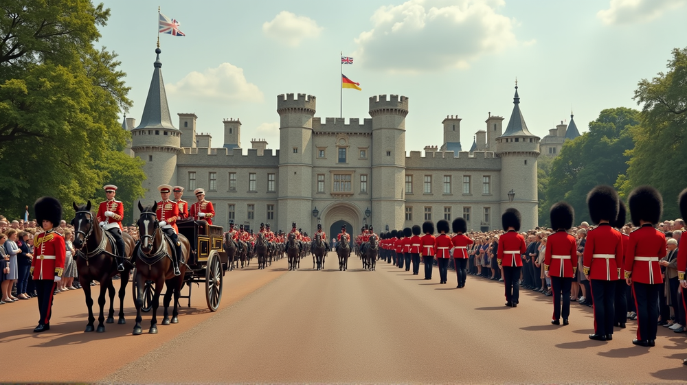 国王チャールズ3世の豪華な歓迎: トランプのウィンザーへの壮大な帰還
