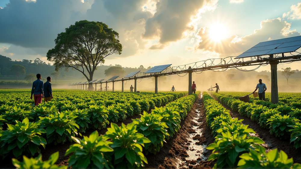 ケニアの革新的なソーラープロジェクトが農業を変革する: 新たな夜明けが待つ
