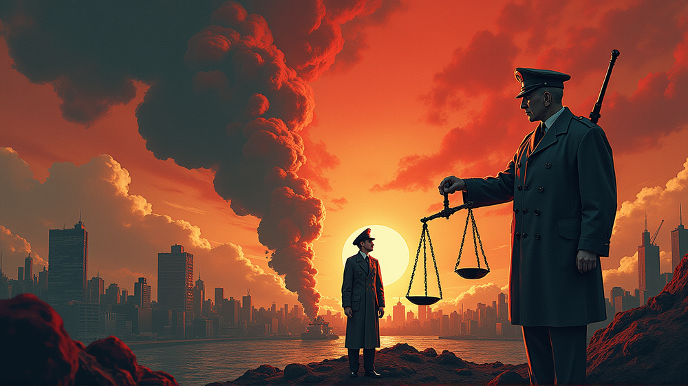 揺るぎないパラドックス: 権力と戦争犯罪の物語