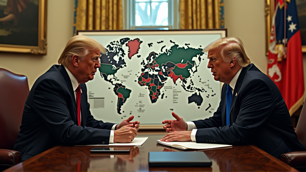 プーチンのミサイル警告の中、トランプとゼレンスキーの緊張感漂う会談