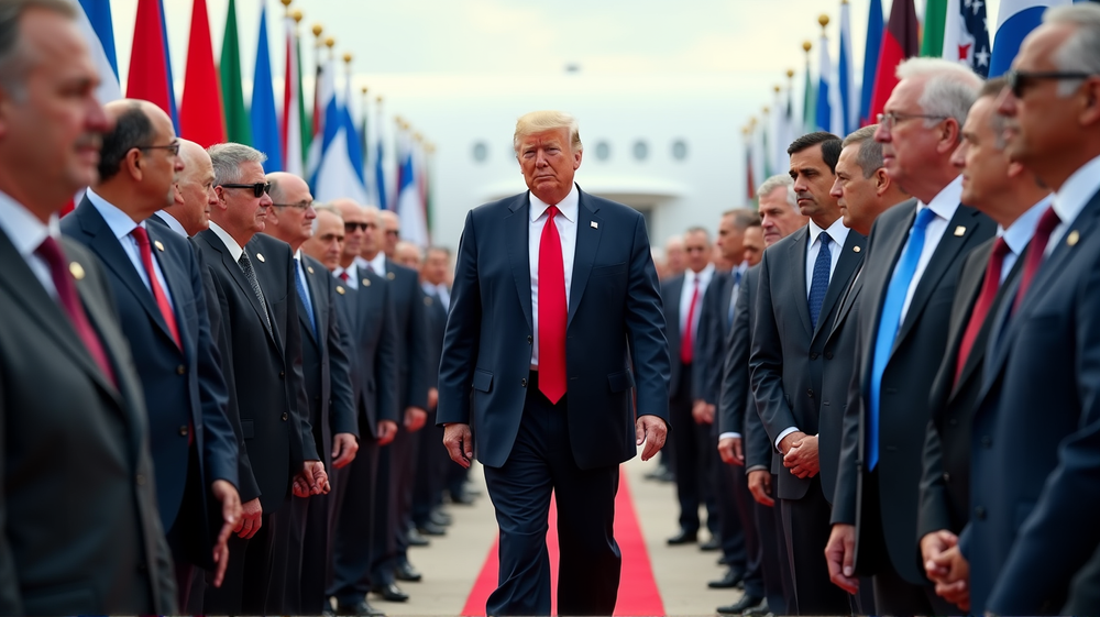 トランプ大統領、中東平和への新たな始まりを刻む