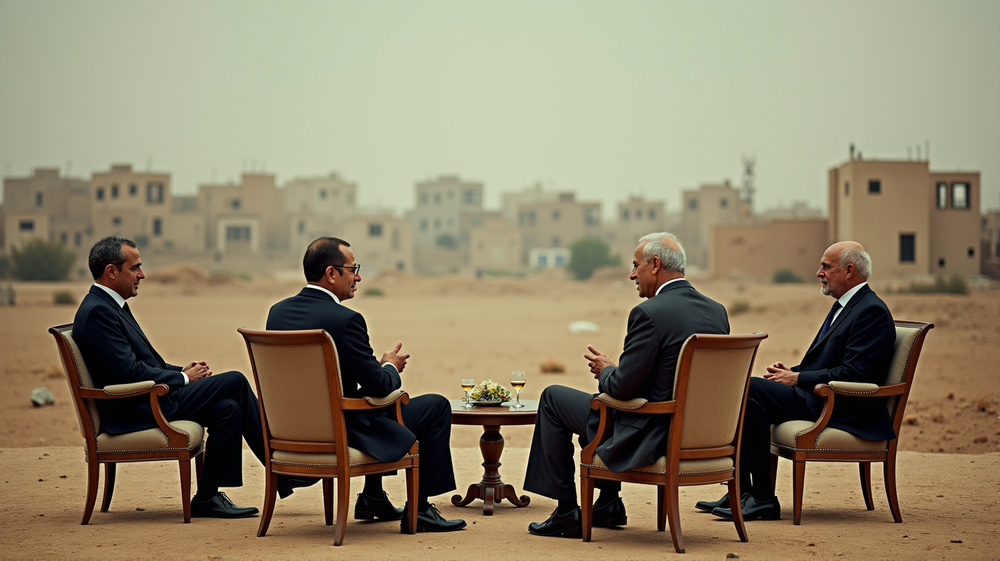 平和への兆し：ガザにおける不確かな道のり