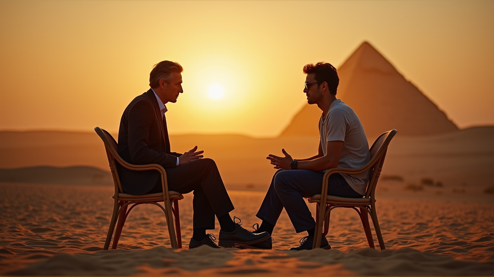 決意の外交: トランプの使節団は人質解放までエジプトに留まる