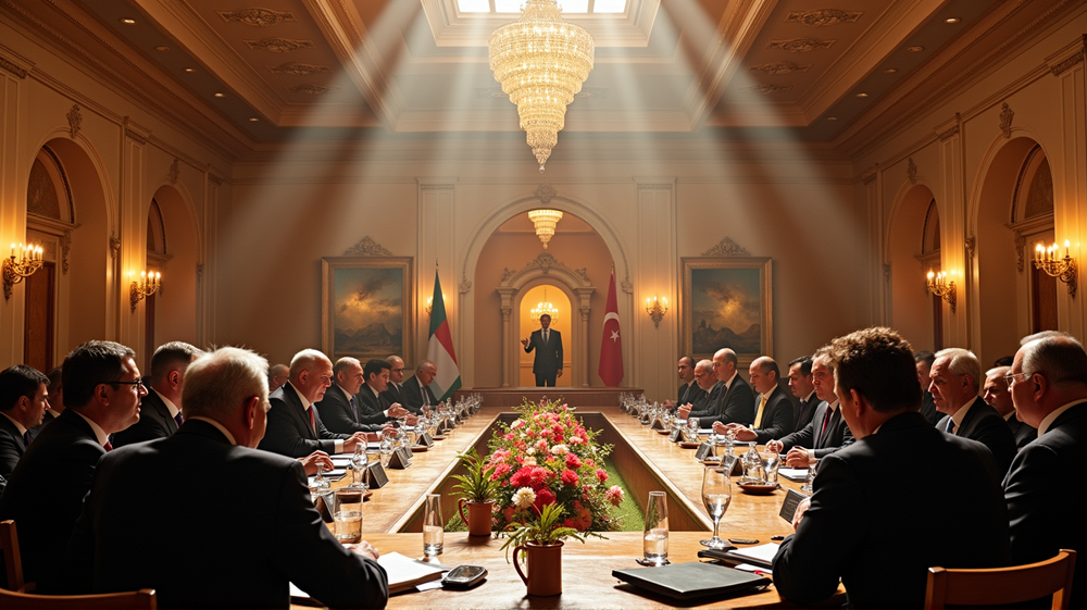 歴史的なガザ和平サミットで世界の強大国が団結