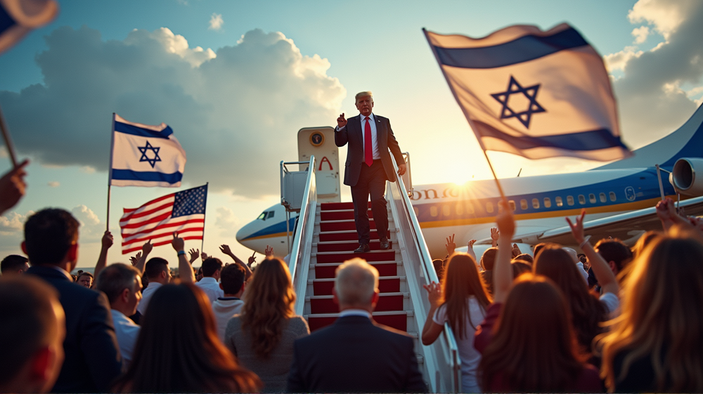 トランプ氏、歴史的な人質解放の中で勝利のイスラエル訪問