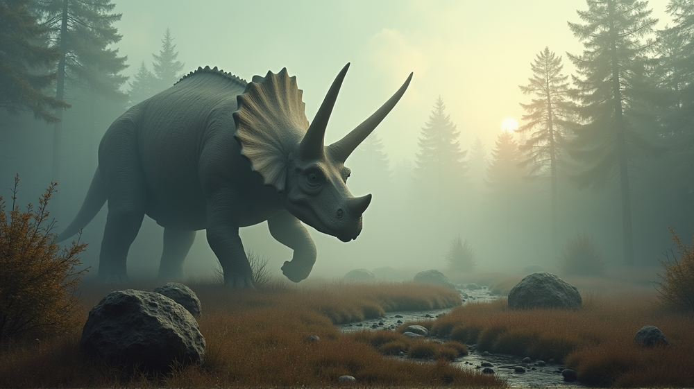 サハランプルで発見された古代のトリケラトプス化石: 過去への一瞥