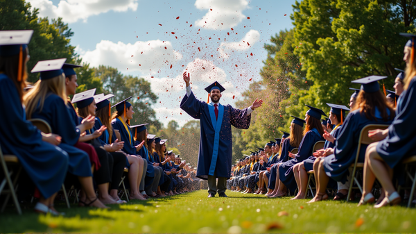 心をこめた祝典：ハート科学大学が2025年の健康科学クラスを称賛