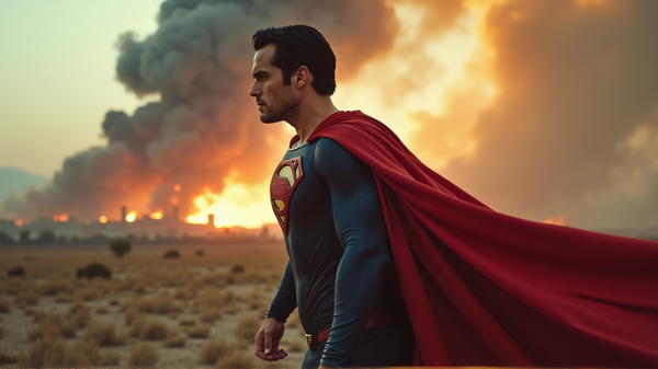 スーパーマンの新作映画：寓話か非難か？嵐の中を覗く