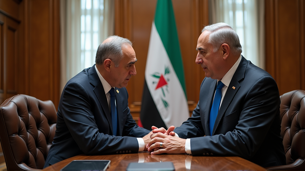 閉ざされた扉の向こうで: イスラエルとシリアの役人が前例のない会談