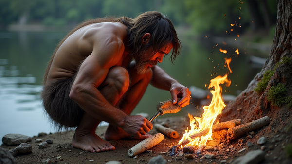 ネアンデルタール人の巧妙な栄養工場が発見される：古代の知恵の一片
