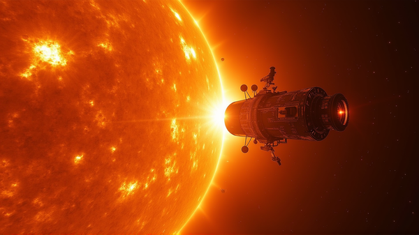 NASAのパーカーソーラープローブが太陽の秘密と宇宙の舞を踊る