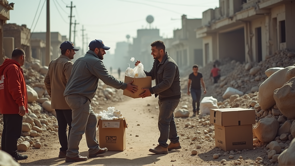 DECの訴え、中東への重要な援助で数億を獲得