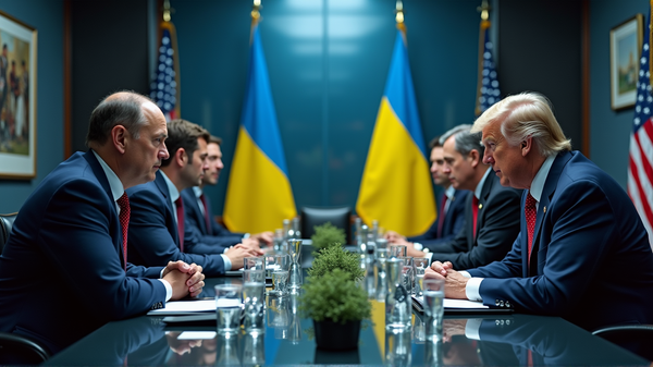 ゼレンスキーの大胆な提案：トランプとの900億ドル武器取引で平和を確保