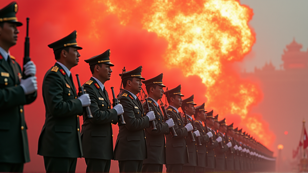 中国の大規模な軍事パレード：世界のパワーダイナミクスに何を意味するか