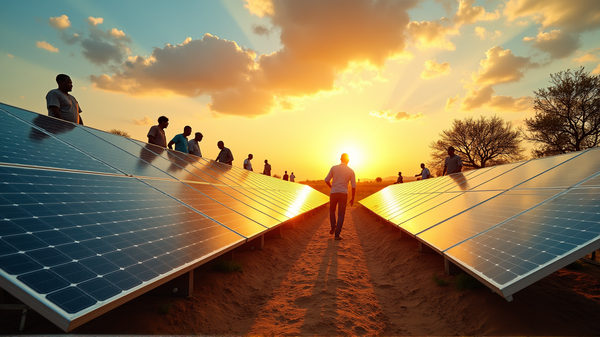 アフリカの太陽光ブームが世界的なグリーン革命を引き起こすか？