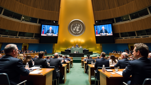 国連の歴史的な動き：ハマスを非難し二国家解決を促す