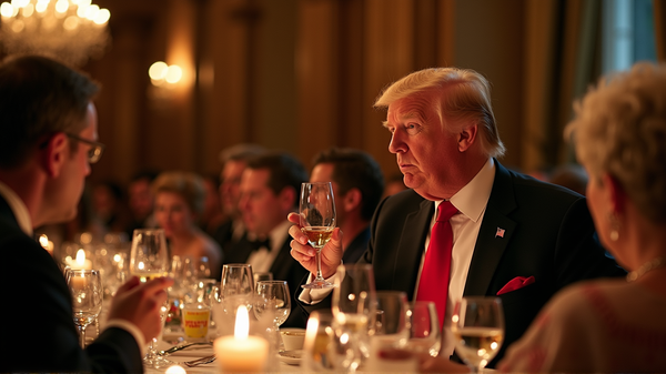 トランプ大統領、英国王室の晩餐会で『英語圏の世界』を擁護