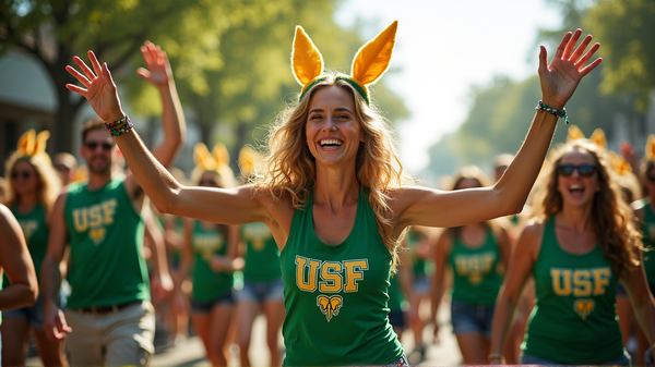 COPHたちが緑と金の祭りで無限のエネルギーを解き放つ