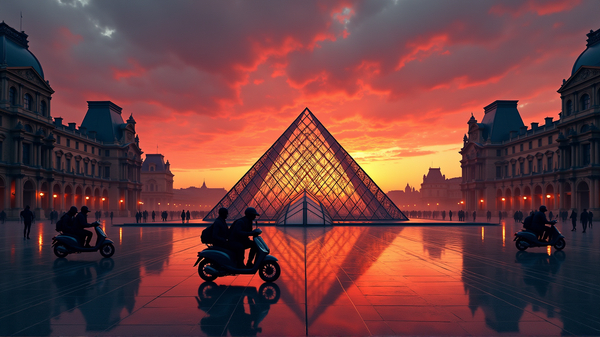 盗まれた遺産: ルーヴル美術館の大胆な強盗でパリが驚愕