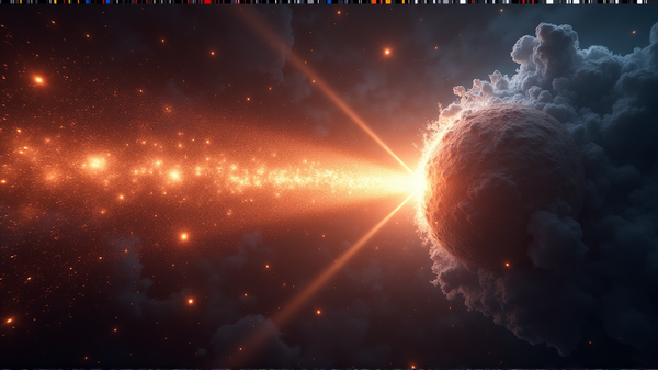 驚くべき宇宙の壮観: 恒星間彗星3I/ATLASが太陽に向けて噴射