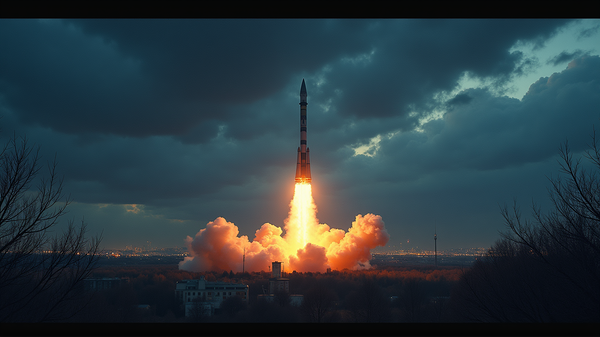 プーチンの緊張激化: 核搭載ミサイル試験後にキーウを爆撃