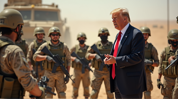 トランプの大胆な中東和平プラン: 同盟国がハマスに立ち向かう準備完了