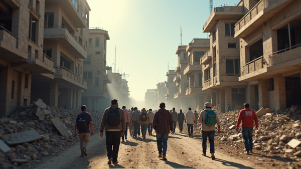 胸が痛む帰還：停戦中のガザでパレスチナ人が直面する壊滅的状況